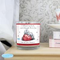 Personalised Me to You Bear Heart Scented Jar Candle Extra Image 1 Preview